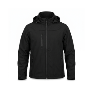 Chaqueta softshell con gorro - hombre